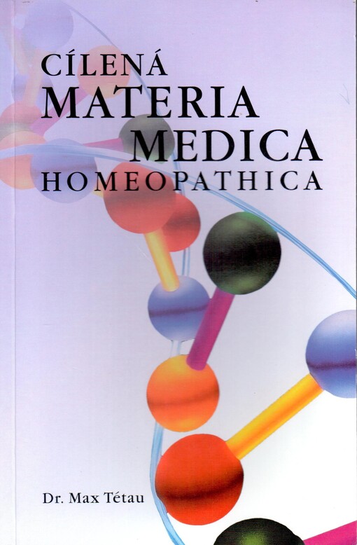 Cílená Materia medica homeopathica /