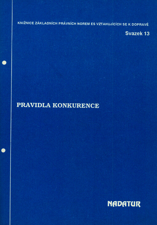 Pravidla konkurence
