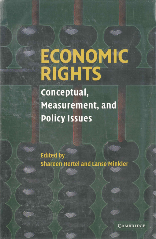 Economic rights : conceptual, measurement, and policy issues