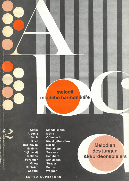 Abcd melodií mladého harmonikáře = Melodien des jungen Akkordeonspielers = Young accordionist's first melodies. 2