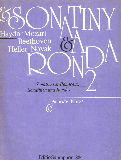 Sonatiny a ronda = Sonatines et rondeaux = Sonatinen und Rondos. 2