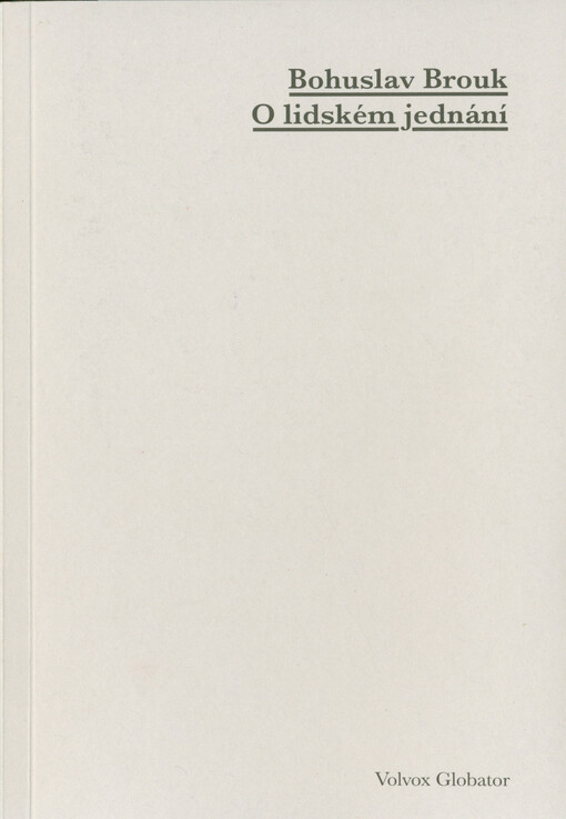 O lidském jednání