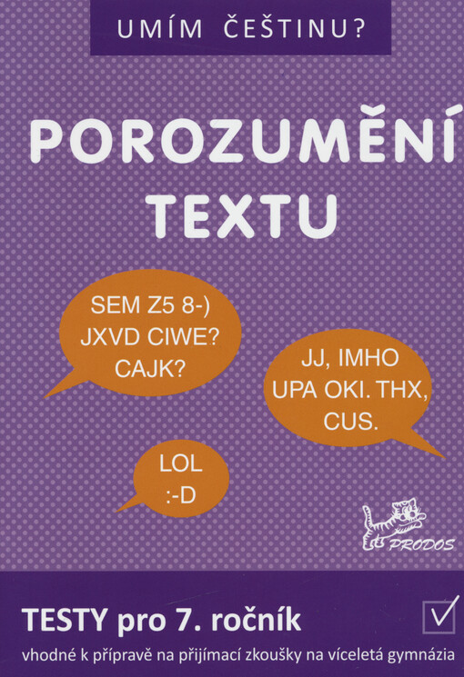 Porozumění textu : testy pro 7. ročník