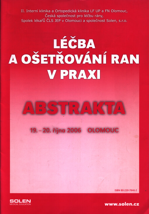 Léčba a ošetřování ran v praxi