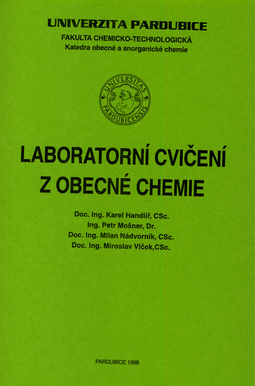 Laboratorní cvičení z obecné chemie