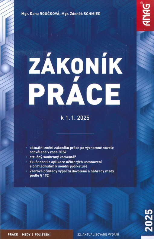 Zákoník práce k 1.1.2025