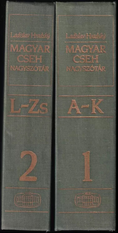 Maďarsko-český slovník : Díl 1-2 : Magyar-cseh szótár
