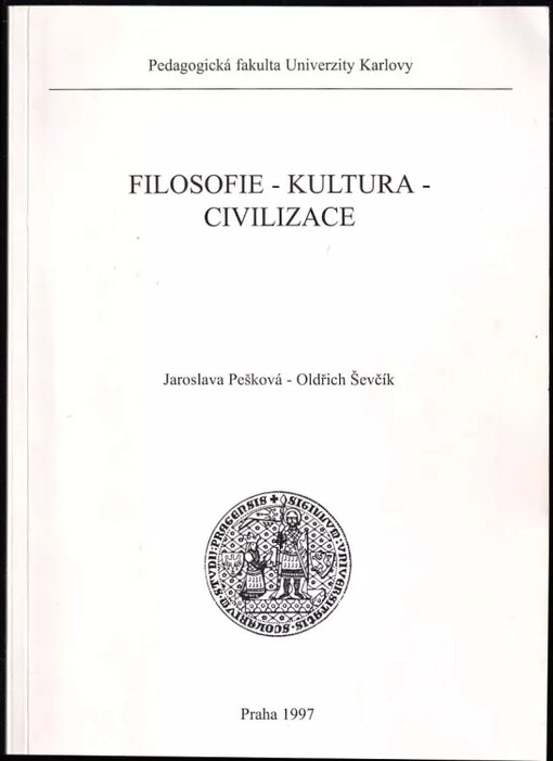 Filosofie - kultura - civilizace: (vybrané kapitoly)