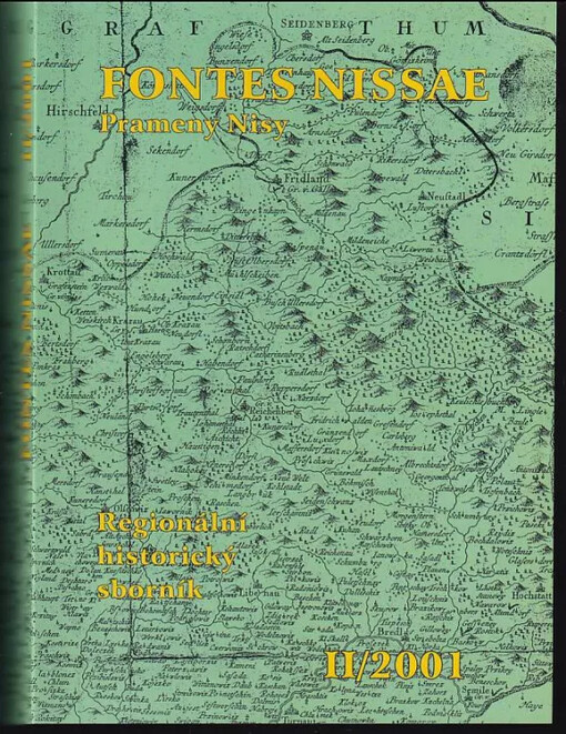 Fontes Nissae : Prameny Nisy : regionální historický sborník - 2001/II