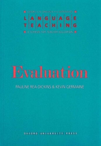 Language Teaching Evaluation - 	REA-DICKINS, P. 