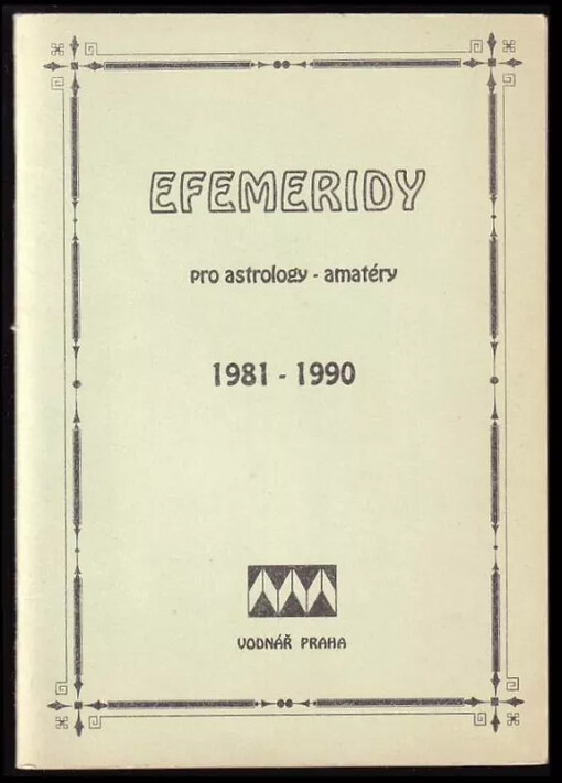 Efemeridy pro astrology 1981-1990 /