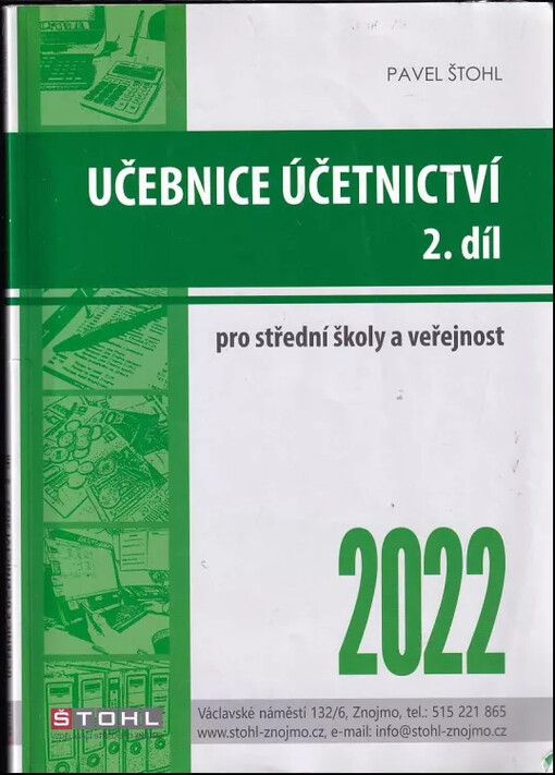 Učebnice Účetnictví 2022 - II. díl