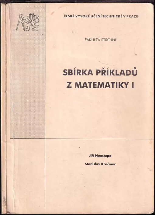 Sbírka příkladů z matematiky I