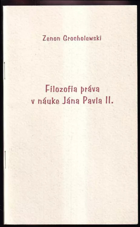 Filozofia práva v náuke Jána Pavla II