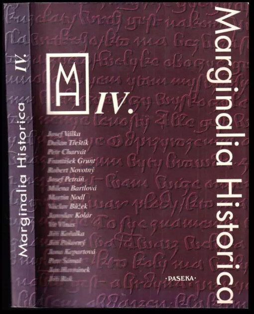 Marginalia historica : Sborník katedry dějin a didaktiky dějepisu Pedagogické fakulty Univerzity Karlovy - 4
