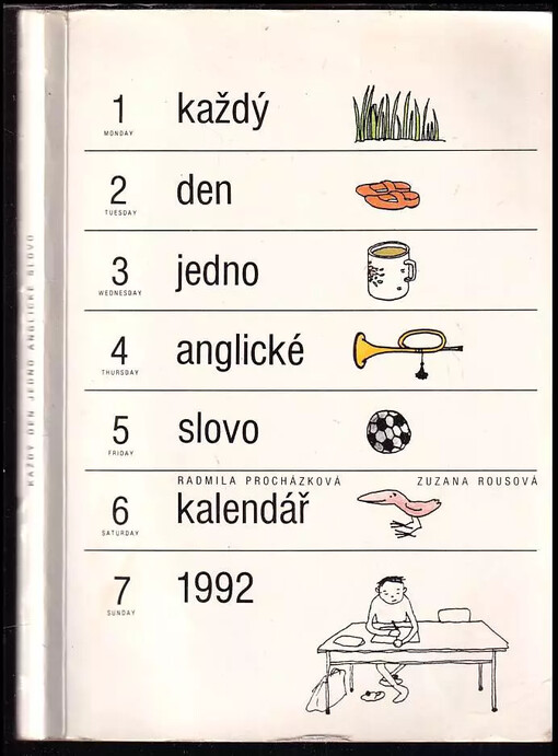 Každý den jedno anglické slovo =Every day one English word : kalendář 1993 /