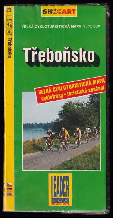 Třeboňsko velká cykloturistická mapa : cyklotrasy, turistické značení