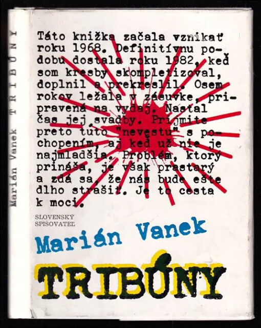 Tribúny - DEDIKACE - PODPIS MARIÁN VANEK