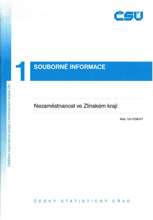 Nezaměstnanost ve Zlínském kraji