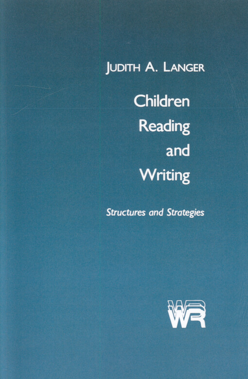 Children reading and writing : structures and strategies