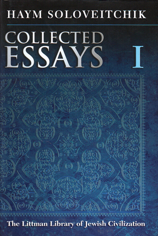 Collected essays. Volume I