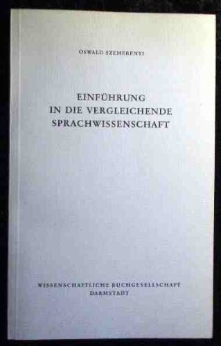 Einführung in die vergleichende Sprachwissenschaft