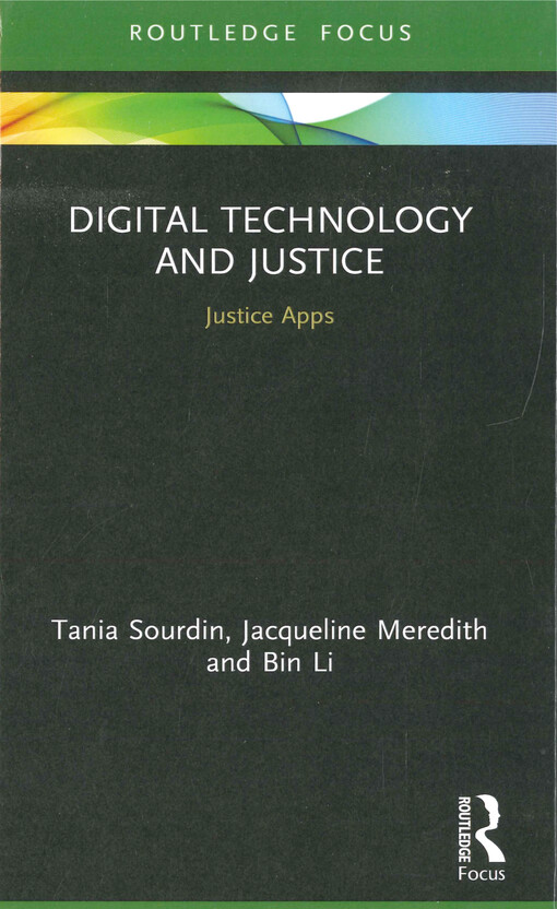 Digital technology and justice : justice apps