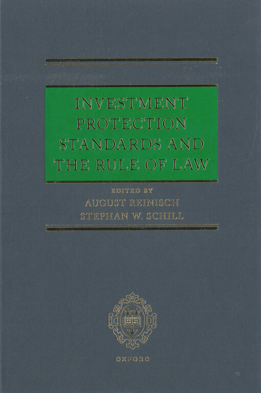 Investment protection standards and the rule of law