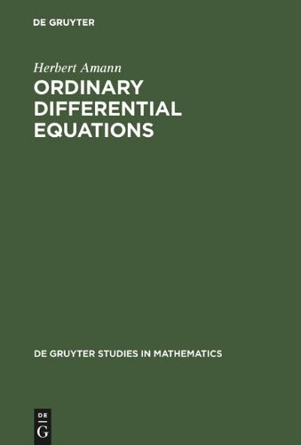 Ordinary differential equations : an introduction to nonlinear analysis