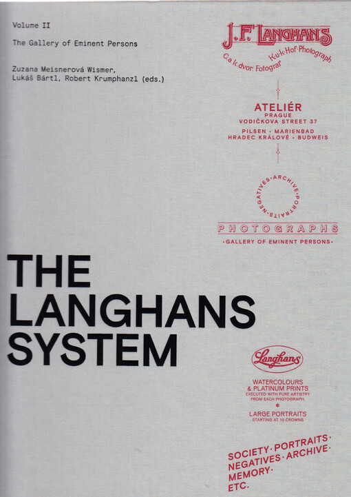 The Langhans system. Volume II, The gallery of eminent persons