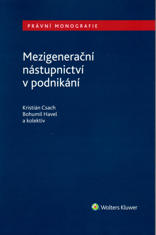 Mezigenerační nástupnictví v podnikání