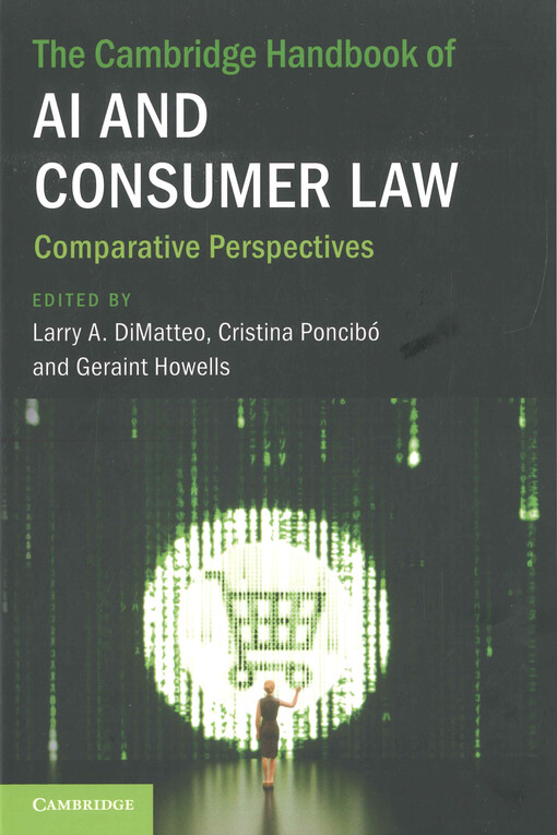 The Cambridge handbook of AI and consumer law : comparative perspectives