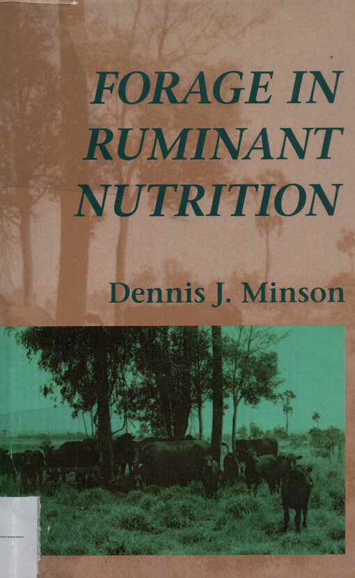 Forage in ruminant nutrition