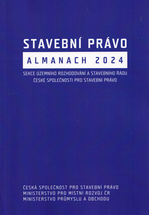 Stavební právo : almanach 2024