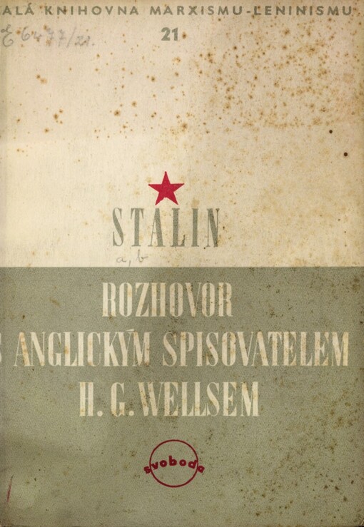 Rozhovor s anglickým spisovatelem H.G. Wellsem, 3., autoris. vyd.