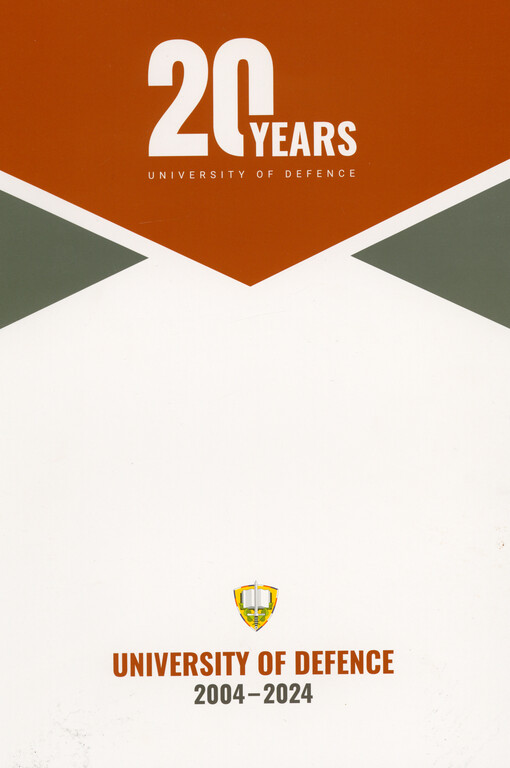20 years University of Defence : University of Defence 2004-2024