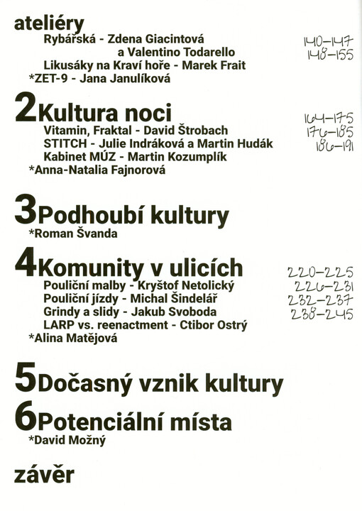 Un(der)cover : náhled do brněnské kultury