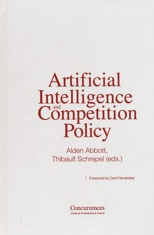 Artificial intelligence and competition policy