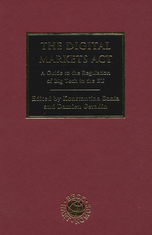 The digital markets act : a guide to the regulation of big tech in the EU