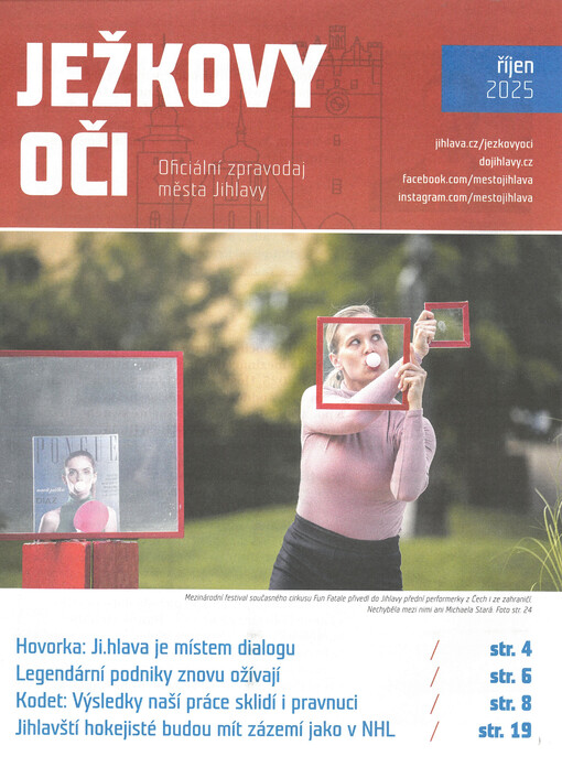 Ježkovy oči : oficiální zpravodaj města Jihlavy