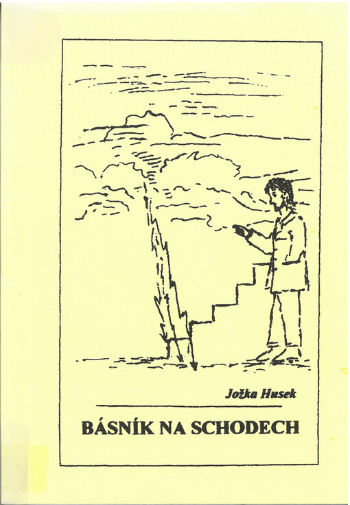 Básník na schodech