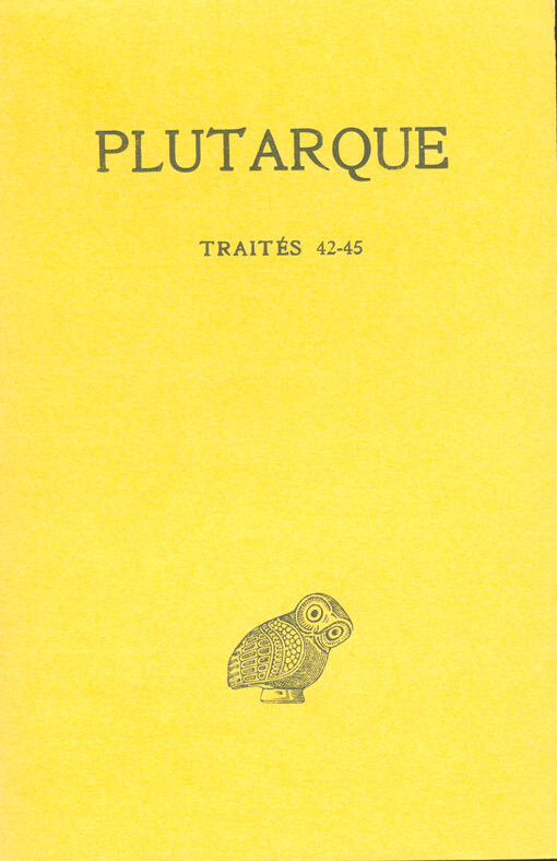 Oeuvres morales. Tome 8