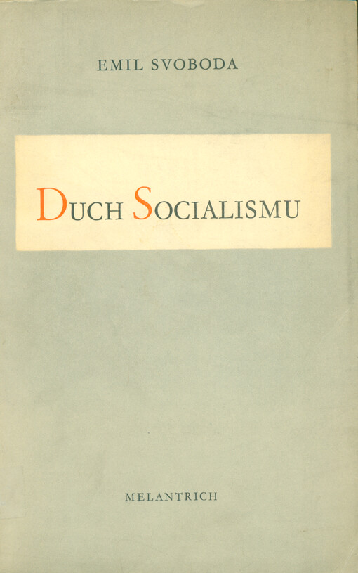 Duch socialismu