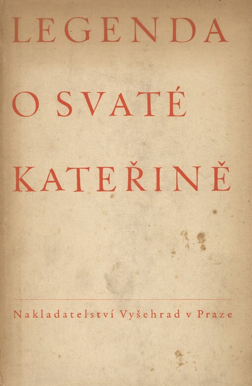 Legenda o svaté Kateřině