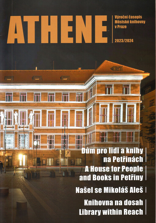 Athene : výroční časopis Městské knihovny v Praze 2023/2024