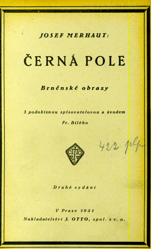 Černá pole : brněnské obrazy