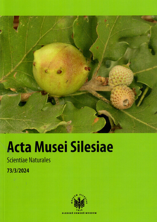 Acta Musei Silesiae. Scientiae naturales