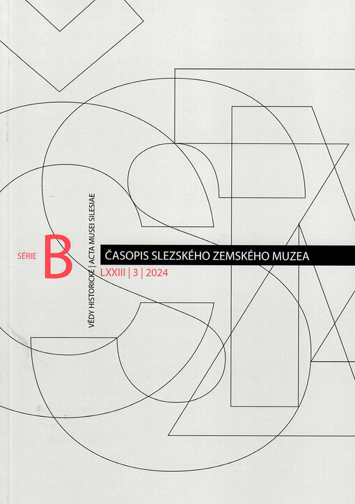Časopis Slezského zemského muzea. Série B. Vědy historické