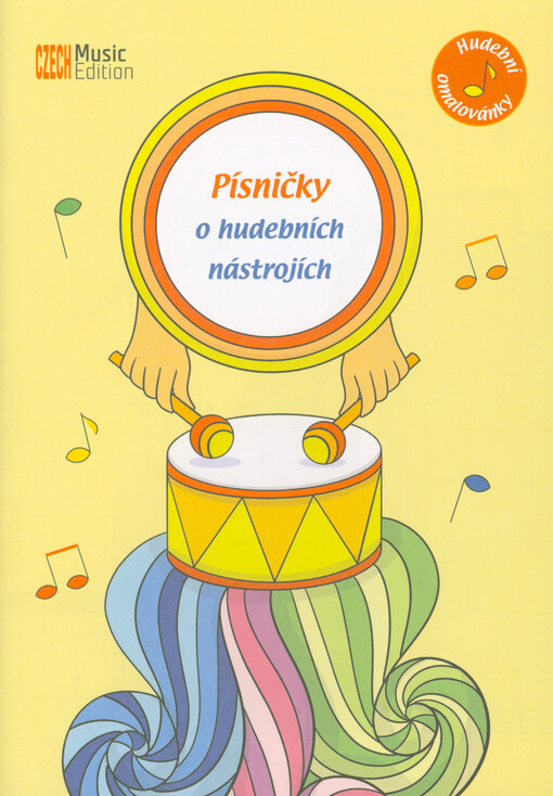 Hudební omalovánky. Písničky o hudebních nástrojích