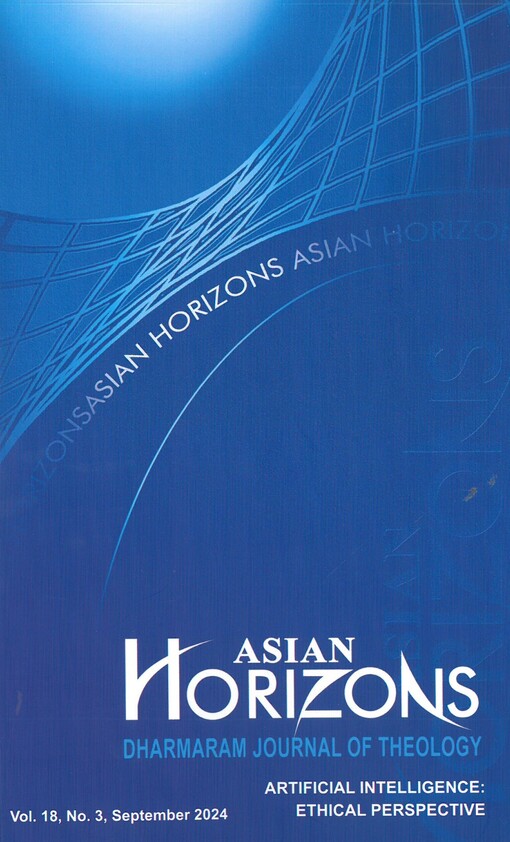 Asian horizons : Dharmaram journal of theology